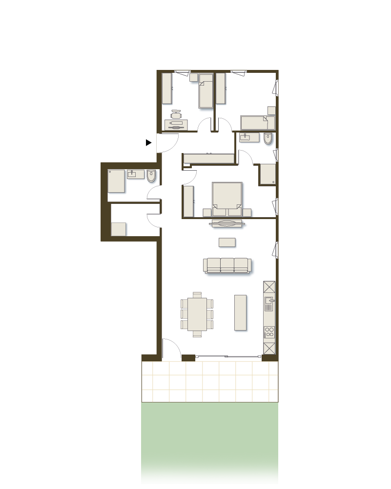 Appartement 4 - Rez